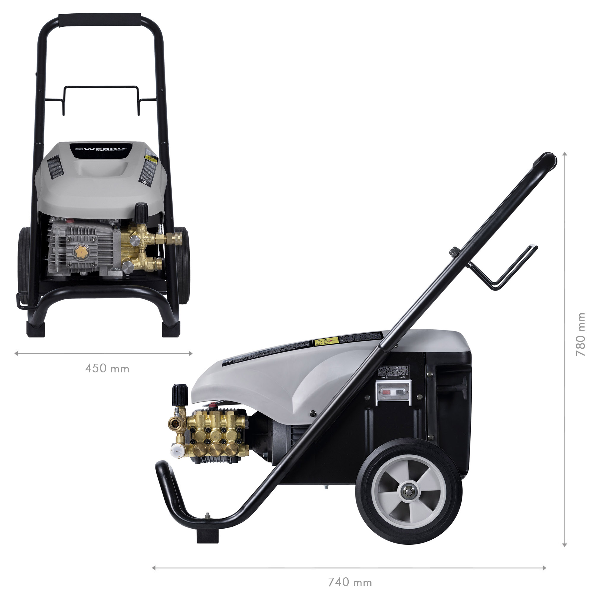 Hidrolimpiadora 120 bar 220V Autoaspirante